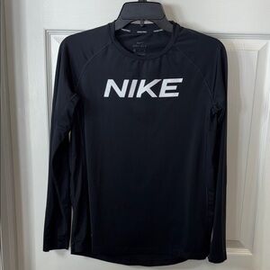 Youth XL Nike Black Dri-FIT Long Sleeve Top